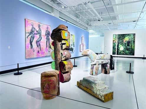 展览涵盖绘画、影像、装置等多元艺术形式